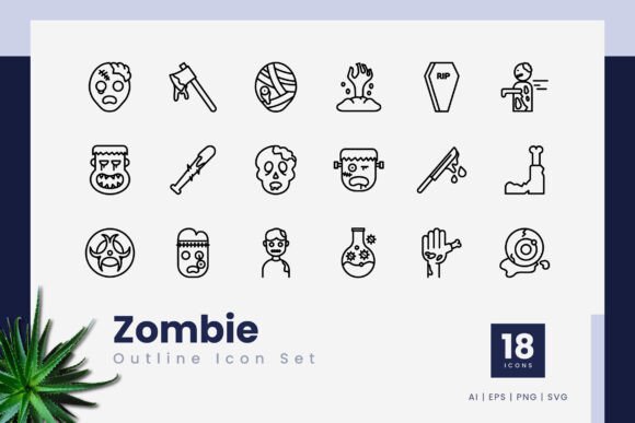 A Graphic Designer’s Review of Zombie Outline Icons for Branding