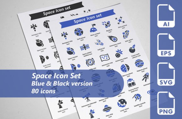 A Practical Review of the Space Icon Set for Embroidery Projects