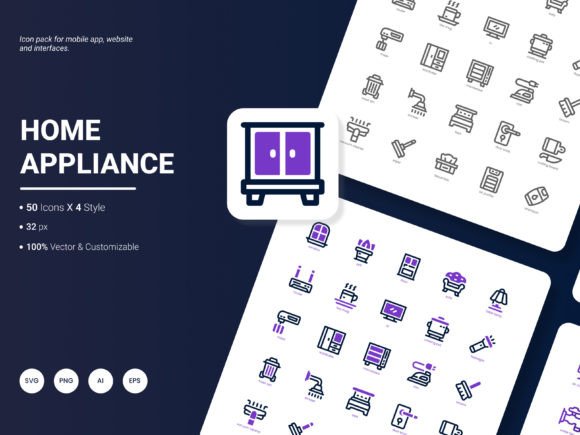 Home Appliance Icon Pack: A Designer's Review