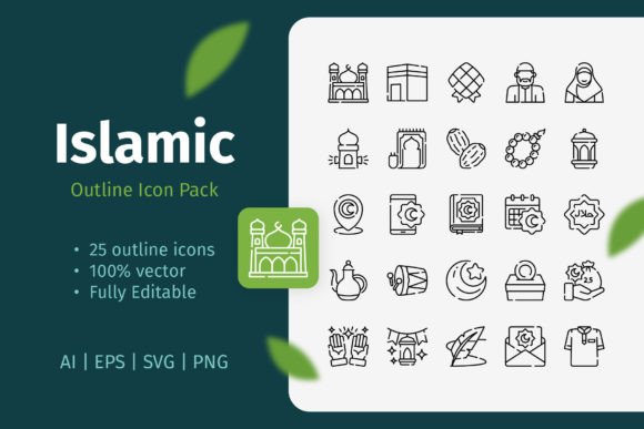 Islamic Fruit Icon Graphics: A Publishing Review